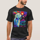 Great Pyrenees Dog Art Tシャツ (正面)