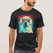Great Pyrenees Dog Beach Tシャツ (正面)