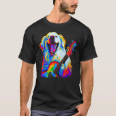 Great Pyrenees Dog Music Tシャツ (正面)