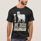 Great Pyrenees Dog Puppies Owner Lover Tシャツ (正面)