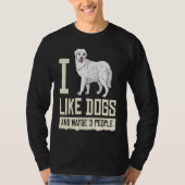 Great Pyrenees Dog Puppies Owner Lover Tシャツ (正面)