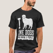 Great Pyrenees Dog Puppies Owner Tシャツ (正面)