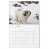 Great Pyrenees Puppy Calendar カレンダー (2月 2027)
