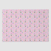 Great Pyrenees Tissue Paper in Pink 薄葉紙 (正面)