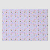Great Pyrenees Tissue Paper in Purple 薄葉紙 (正面)
