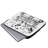 Great Pyrenees trip ラップトップスリーブ (正面下部)