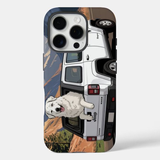 Great Pyrenees trip Case-Mate iPhoneケース (裏面)