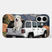Great Pyrenees trip Case-Mate iPhoneケース (裏面 (横))
