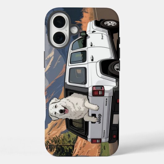 Great Pyrenees trip Case-Mate iPhoneケース (裏面)