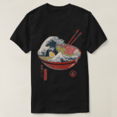 Great Ramen Wave Premium  Tシャツ (デザイン正面)