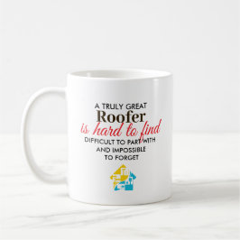 Great Roofer Personalized Name Gift コーヒーマグカップ