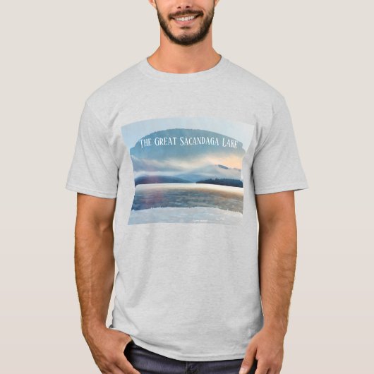 Great Sacandaga Lake - T-Shirt (brushed) Tシャツ (正面)
