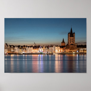 Great Saint Martin Church Cologne ポスター