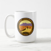 Great Sand Dunes National Park コーヒーマグカップ (左)