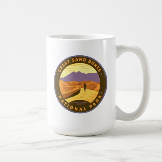 Great Sand Dunes National Park コーヒーマグカップ (右)
