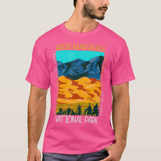 Great Sand Dunes National Park Colorado Distressed Tシャツ