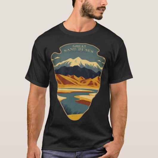Great Sand Dunes National Park Tシャツ (正面)