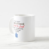 Great Security Guard Personalized Name Gift コーヒーマグカップ (正面左)