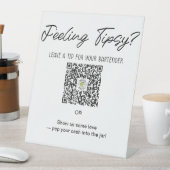 Great service deserves a great tip! Feeling tipsy? 台座サイン (インサイチュ)