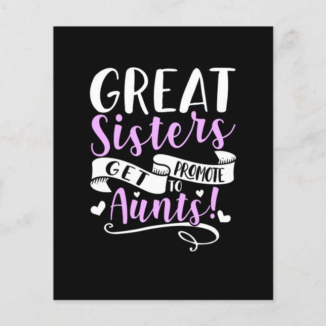 Great Sisters Get Promoted To Aunt (正面)
