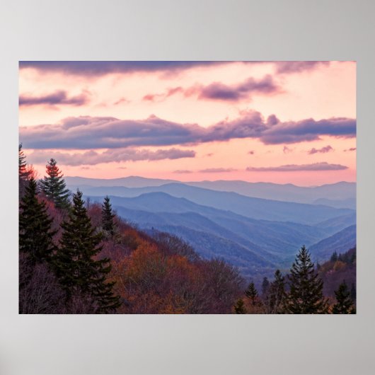 Great Smoky Mountain National Park ポスター (正面)