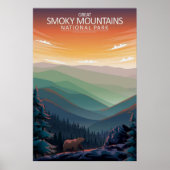 Great Smoky Mountains ポスター (正面)