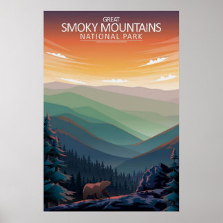 Great Smoky Mountains ポスター