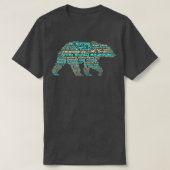 Great Smoky Mountains Bear  Tシャツ (デザイン正面)
