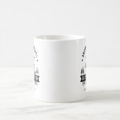 Great Smoky Mountains Forest Landscape コーヒーマグカップ (中央)