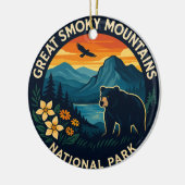 Great Smoky Mountains National Park セラミックオーナメント (左)