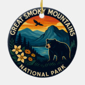 Great Smoky Mountains National Park セラミックオーナメント (裏面)