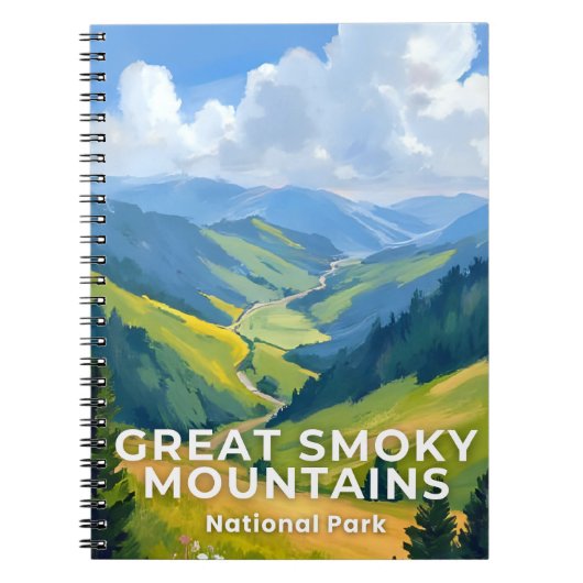 Great Smoky Mountains National Park Travel ノートブック (正面)