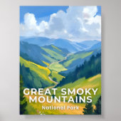 Great Smoky Mountains National Park Travel ポスター (正面)