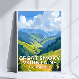 Great Smoky Mountains National Park Travel ポスター