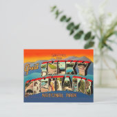 Great Smoky Mountains Park Retro Postcard ポストカード (スタンド正面)