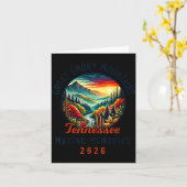Great Smoky Mountains Tennessee 2026 Geon Forge, V カード (黄色い花)