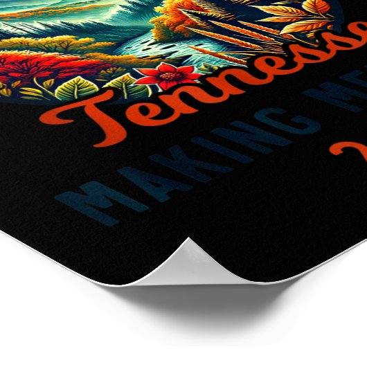 Great Smoky Mountains Tennessee 2026 Geon Forge, V ポスター (角)