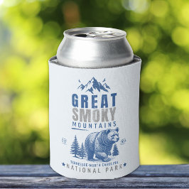 Great Smoky Mountains Vintage Bear – National Park 缶クーラー
