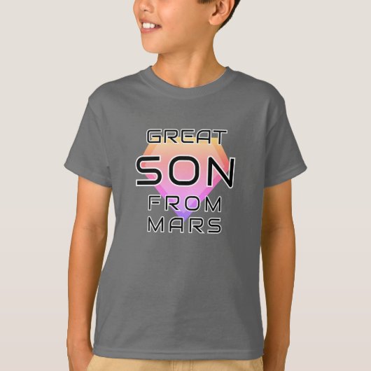 Great Son From Mars Tシャツ (正面)