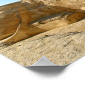 Great Sphinx of Giza with Khafre pyramid - Egypt ポスター (角)