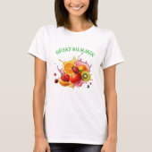 Great Summer Fruit Tee – Colorful & Fun Tシャツ (正面)