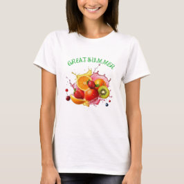 Great Summer Fruit Tee – Colorful & Fun Tシャツ