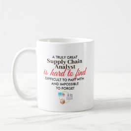 Great Supply Chain Analyst Personalized Name Gift コーヒーマグカップ
