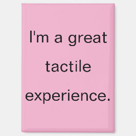 Great Tactile Experience Pink Refrigerator マグネット