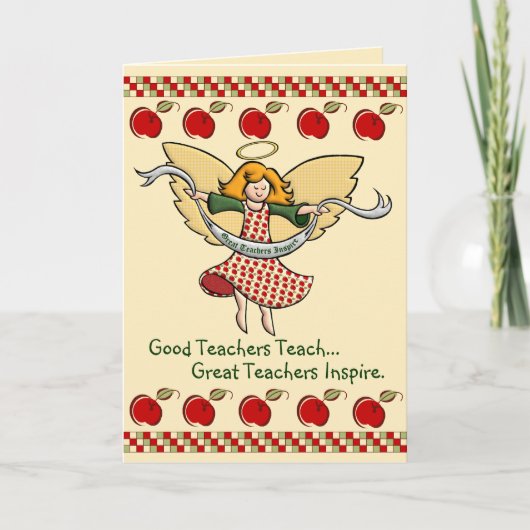 Great Teachers Inspire シーズンカード (正面)
