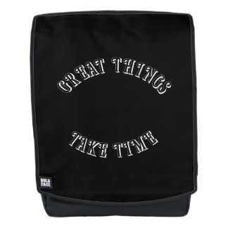 Great Things Take Time Backpack バックパック