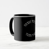 Great Things Take Time Mug マグカップ (正面左)
