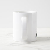 Great Tit Personalized Bird Mug ジャンボコーヒーマグカップ (裏面)