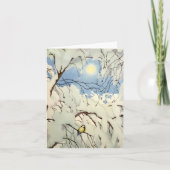 Great Tit - Theodor Severin Kittelsen カード (正面)