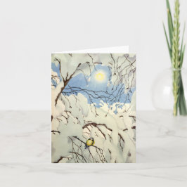 Great Tit - Theodor Severin Kittelsen カード